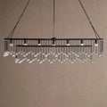 Aubrey Rectangular Chandelier 47''60'' - 60‘’BronzeBlushlighting