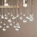Aubrey Rectangular Chandelier 47''60'' - 47‘’SilverBlushlighting