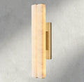 Audubon Alabaster Double Sconce-Jecanoli