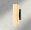 Audubon Alabaster Double Sconce-Jecanoli