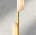 Audubon Alabaster Linear Chandelier 54