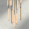 Audubon Alabaster Round Chandelier 24