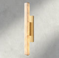 Audubon Alabaster Single Sconce-Jecanoli