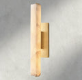 Audubon Alabaster Single Sconce-Jecanoli