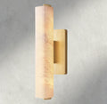 Audubon Alabaster Single Sconce-Jecanoli