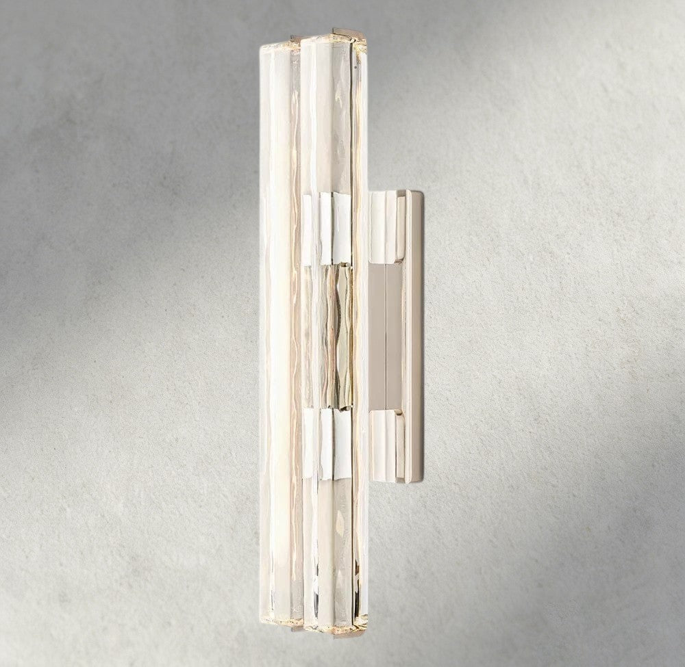 Audubon Crystal Double Sconce-Jecanoli