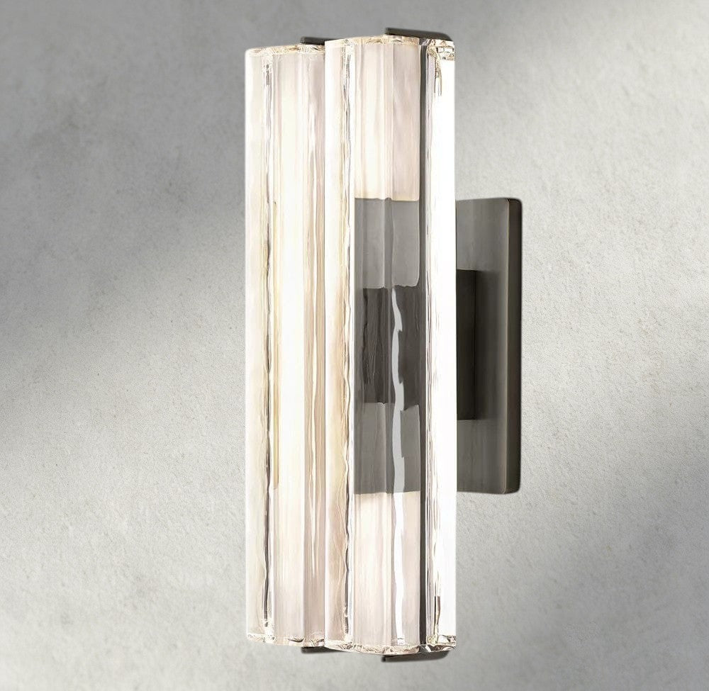 Audubon Crystal Double Sconce-Jecanoli