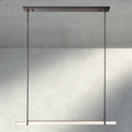 Audubon Crystal Linear Single Bar Chandelier-Jecanoli