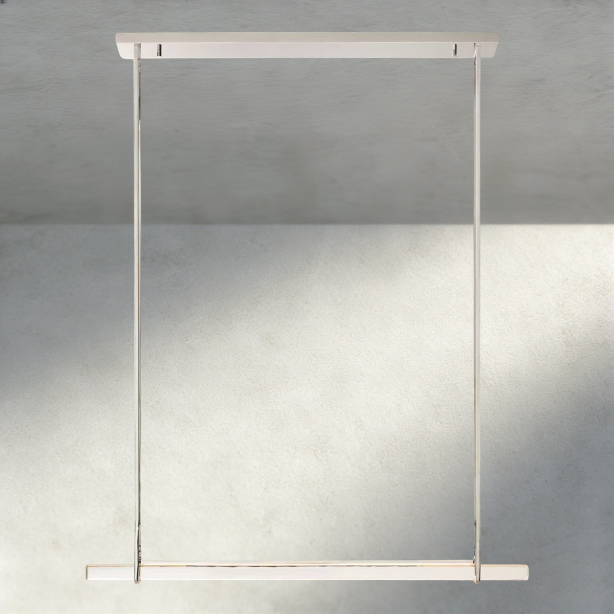 Audubon Crystal Linear Single Bar Chandelier-Jecanoli