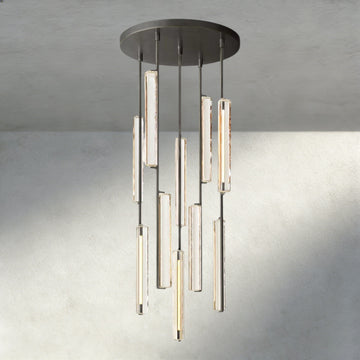Audubon Crystal Round Chandelier 24", 40", 56"-Jecanoli
