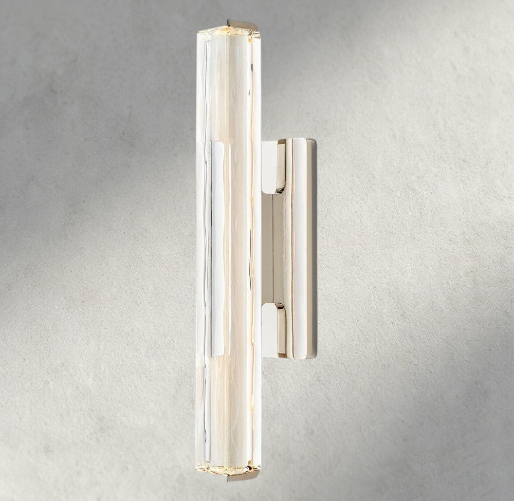 Audubon Crystal Single Sconce-Jecanoli