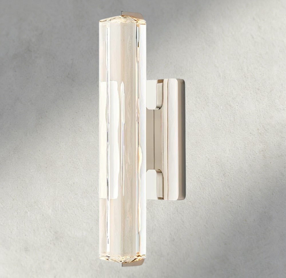 Audubon Crystal Single Sconce-Jecanoli