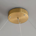Austen Alabaster Chandelier - 6 heads D 60cm x H 15cm / ∅ 23.6″ x H 5.9″Brass＆WhiteJecanoli