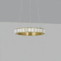 Avalon Alabaster Round Chandelier - 31.5″Dia x 59″HBlackWarm White-Jecanoli