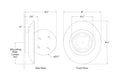 Bell Wall sconce-Jecanoli