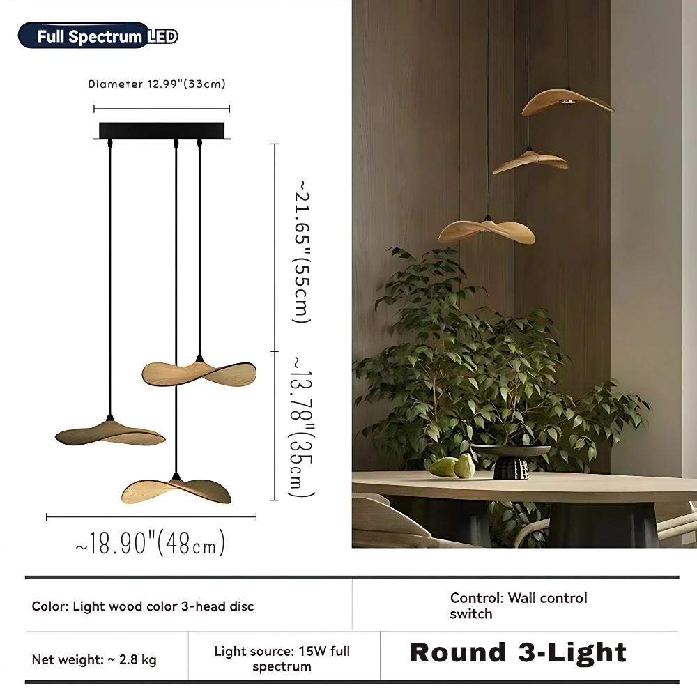 Bidi Multi Light Pendant Chandelier-Jecanoli