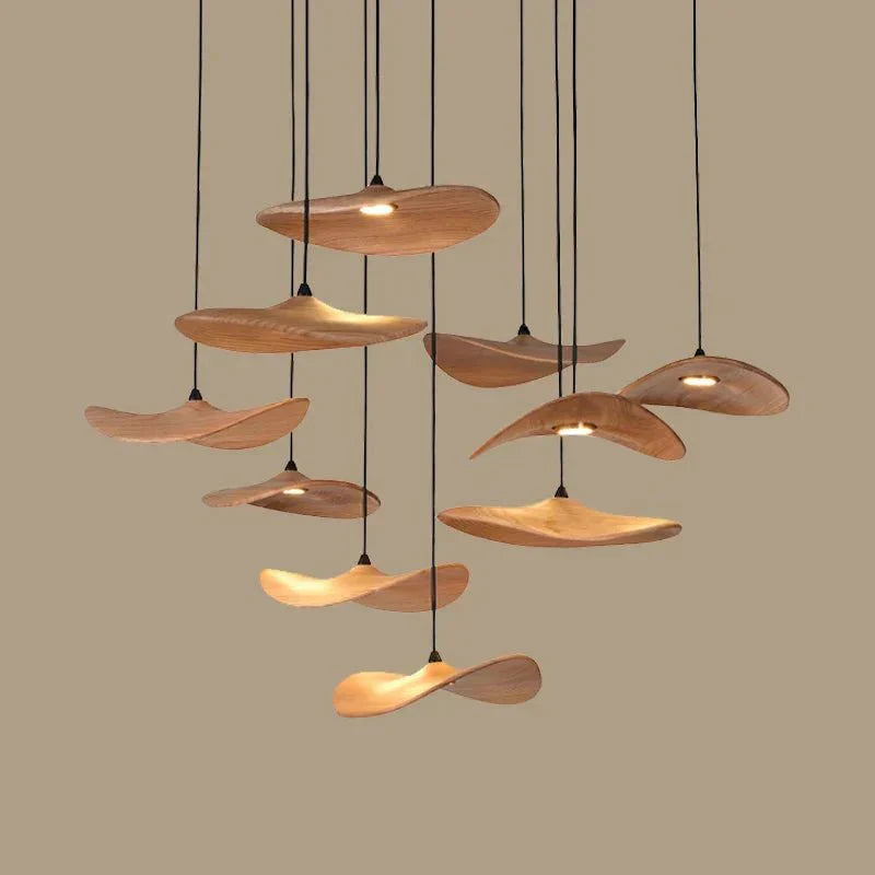 Bidi Multi Light Pendant Chandelier-Jecanoli