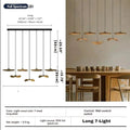 Bidi Multi Light Pendant Chandelier-Jecanoli
