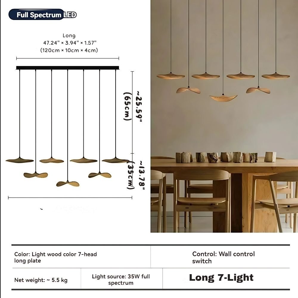 Bidi Multi Light Pendant Chandelier-Jecanoli