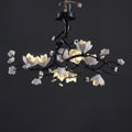 Black Branch Copper Tree Chandelier-Jecanoli
