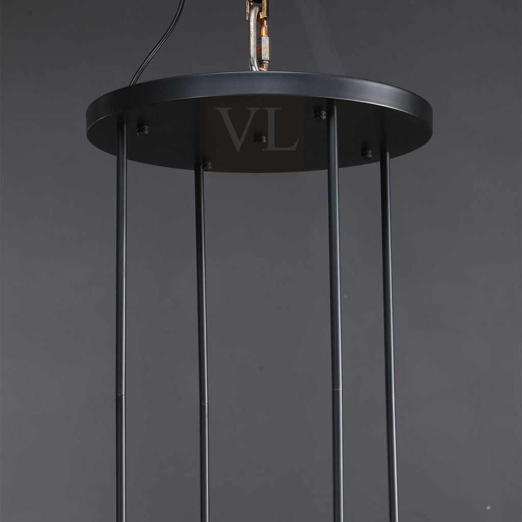 Ravion Glass Round Chandelier