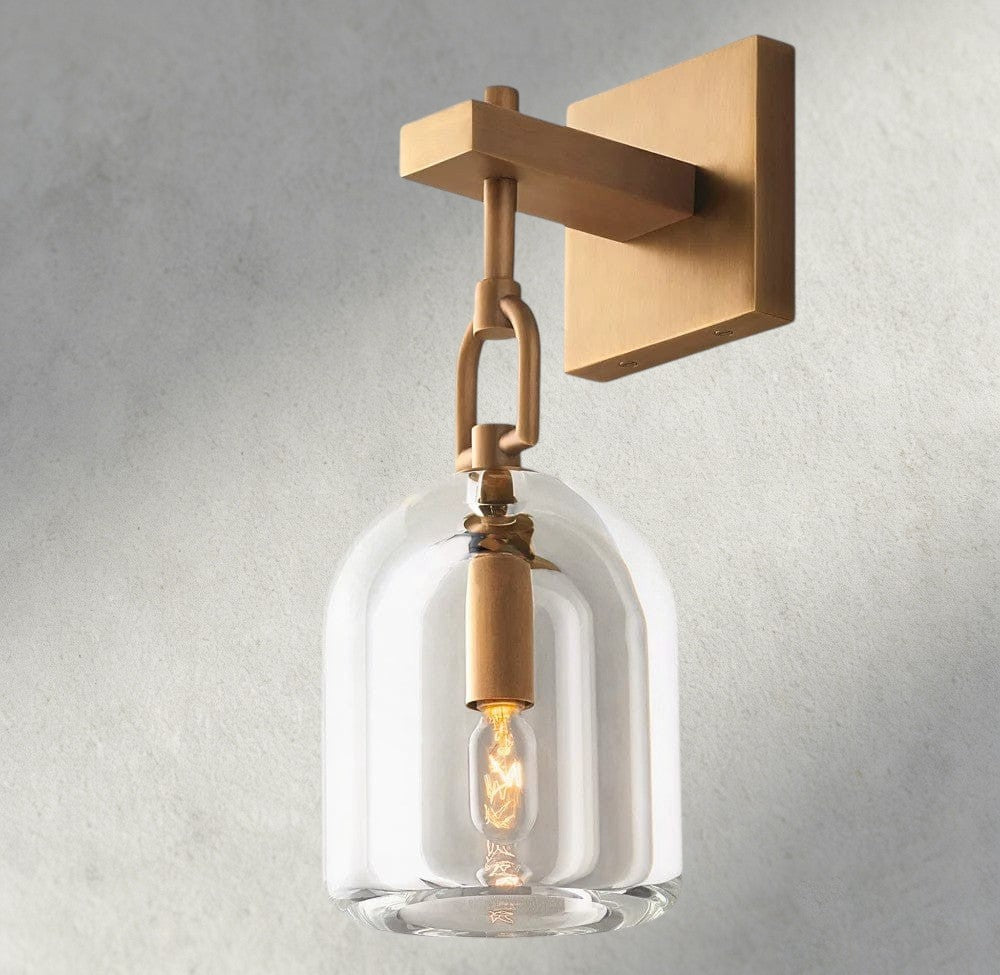 Botanist Cloche Sconce-wall sconce-Jecanoli