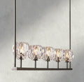 Boule De Cristal Clear Glass Linear Chandelier 48