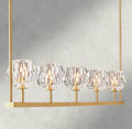 Boule De Cristal Clear Glass Linear Chandelier 48