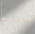 Boule De Cristal Clear Glass Linear Chandelier 48