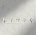 Boule De Cristal Clear Glass Linear Chandelier 48