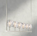 Boule De Cristal Clear Glass Linear Chandelier 48