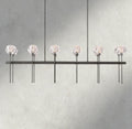 Boule De Cristal Double Linear Chandelier 60