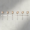 Boule De Cristal Double Linear Chandelier 60