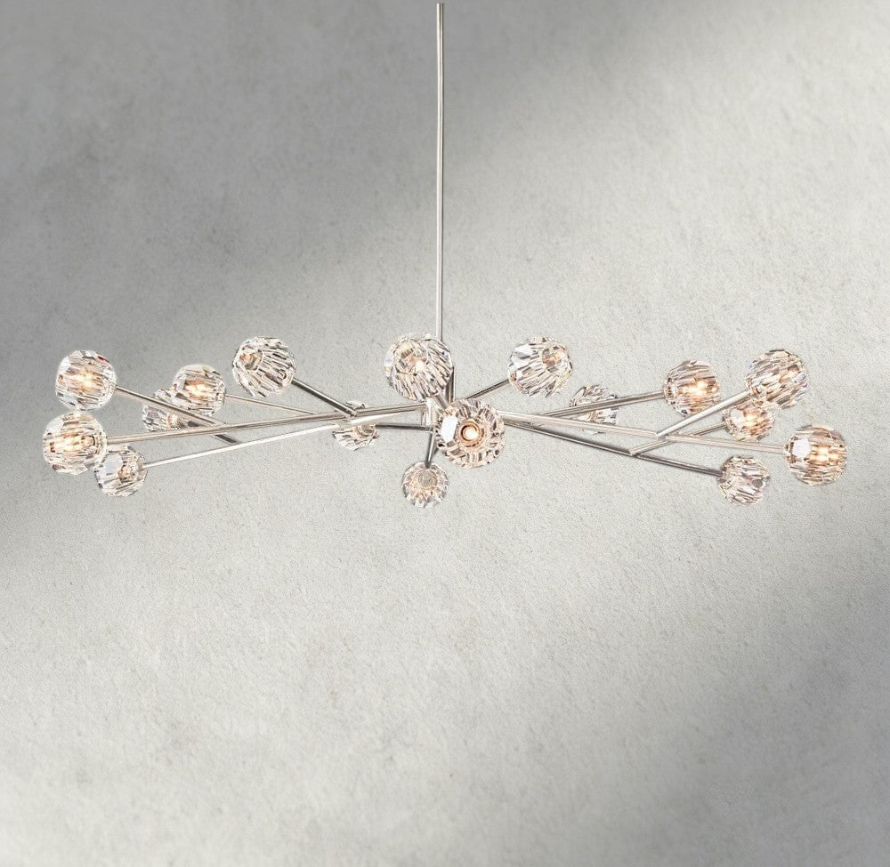 Boule De Cristal Round Chandelier 24", 36", 48", 60", 72"-Jecanoli