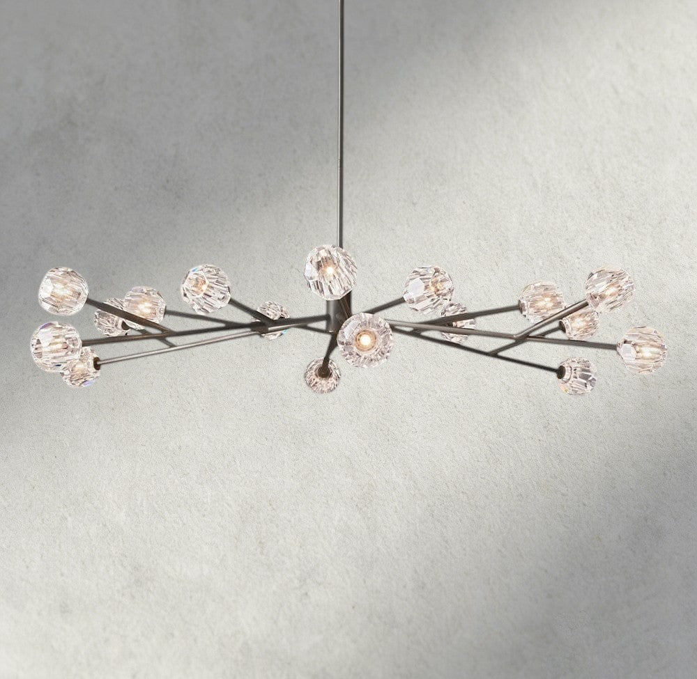 Boule De Cristal Round Chandelier 24", 36", 48", 60", 72"-Jecanoli