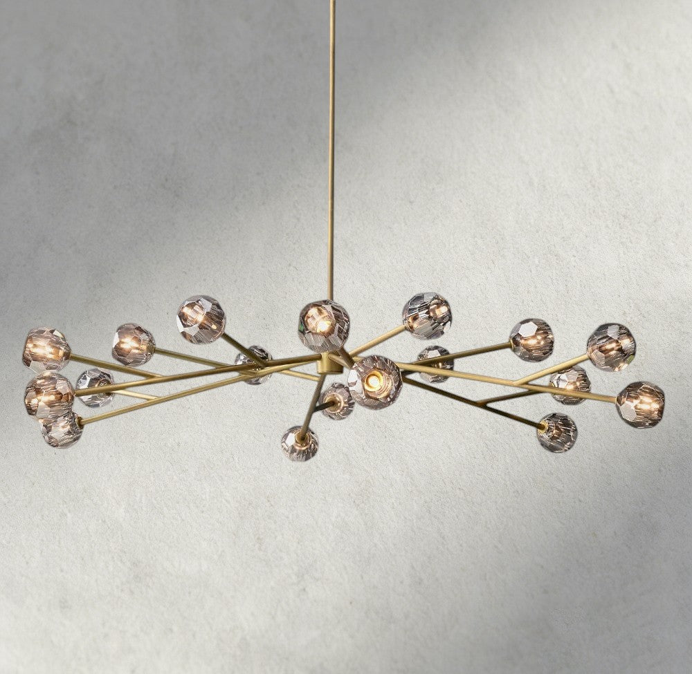 Boule De Cristal Round Chandelier 24", 36", 48", 60", 72"-Jecanoli