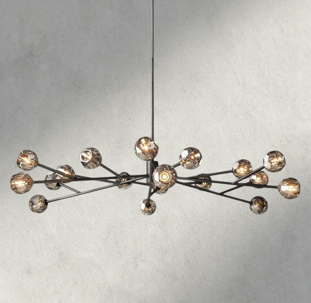 Boule De Cristal Round Chandelier 24", 36", 48", 60", 72"-Jecanoli