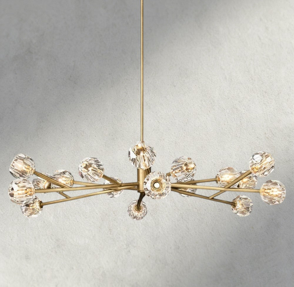 Boule De Cristal Round Chandelier 24", 36", 48", 60", 72"-Jecanoli