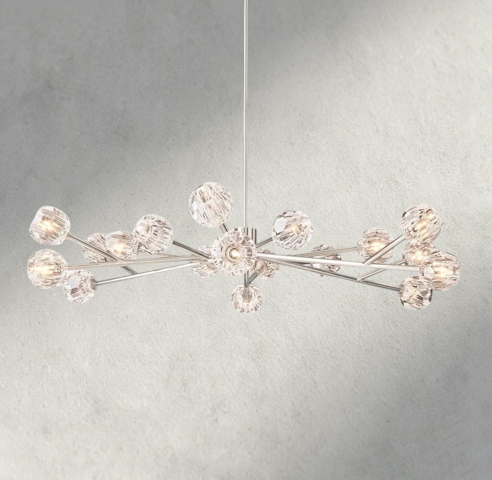 Boule De Cristal Round Chandelier 24", 36", 48", 60", 72"-Jecanoli