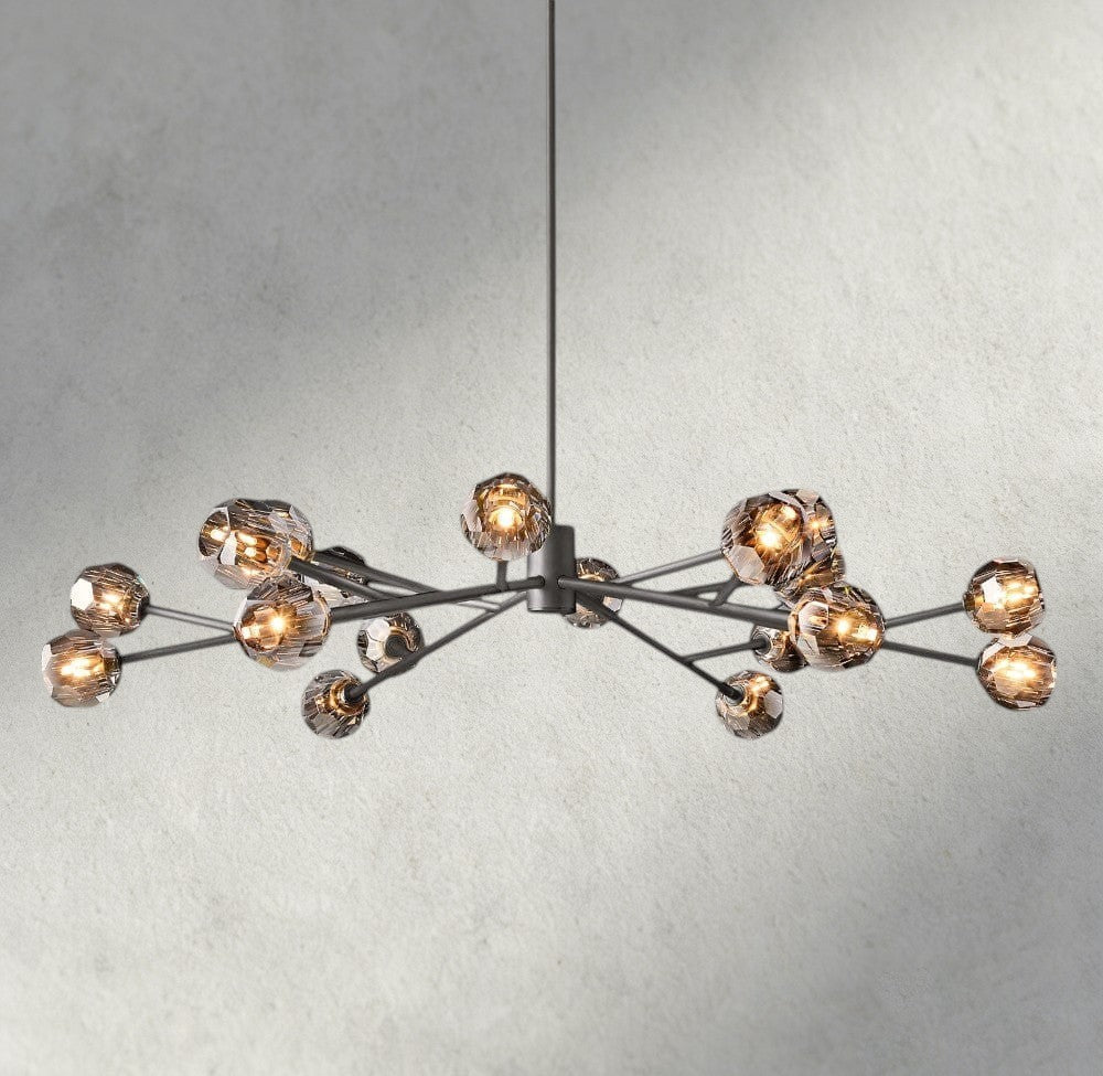 Boule De Cristal Round Chandelier 24", 36", 48", 60", 72"-Jecanoli