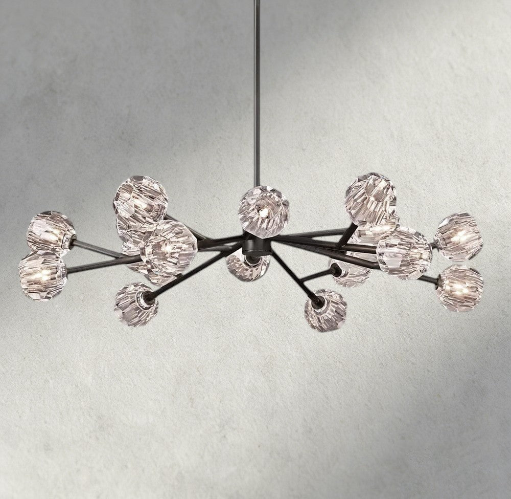 Boule De Cristal Round Chandelier 24", 36", 48", 60", 72"-Jecanoli