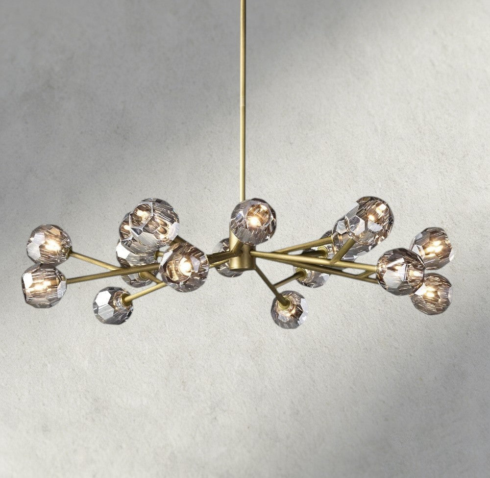 Boule De Cristal Round Chandelier 24", 36", 48", 60", 72"-Jecanoli