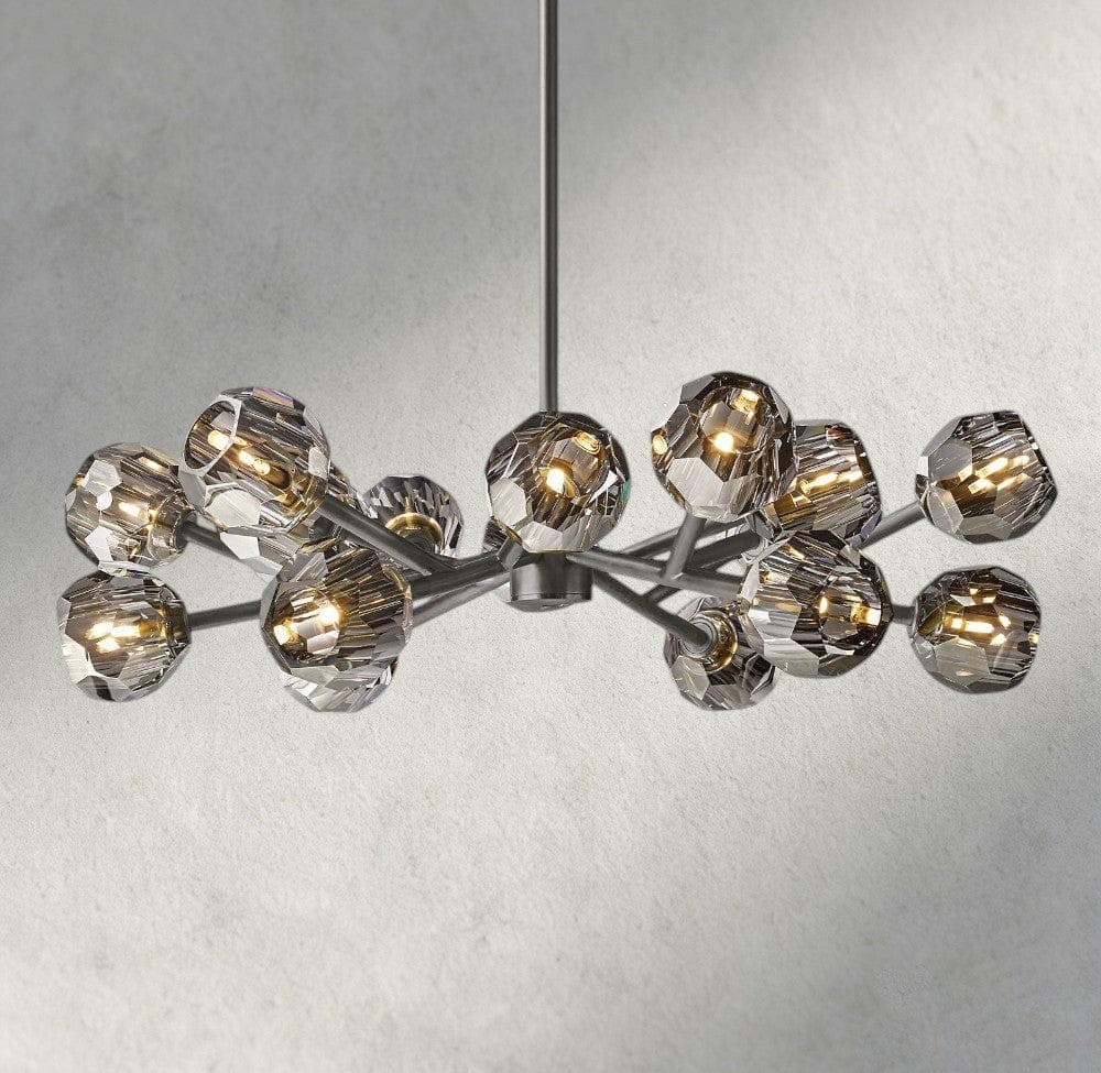 Boule De Cristal Round Chandelier 24", 36", 48", 60", 72"-Jecanoli