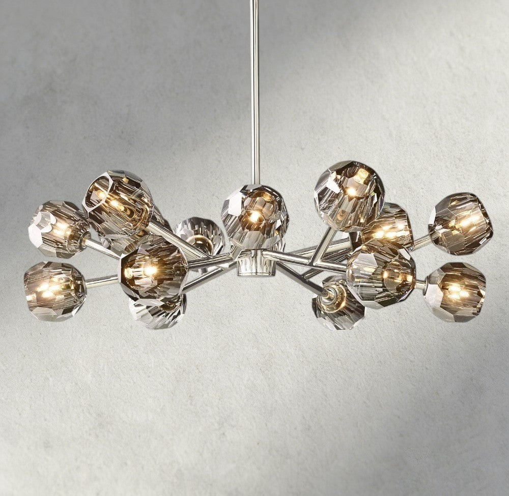 Boule De Cristal Round Chandelier 24", 36", 48", 60", 72"-Jecanoli