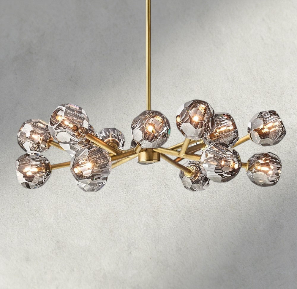 Boule De Cristal Round Chandelier 24", 36", 48", 60", 72"-Jecanoli