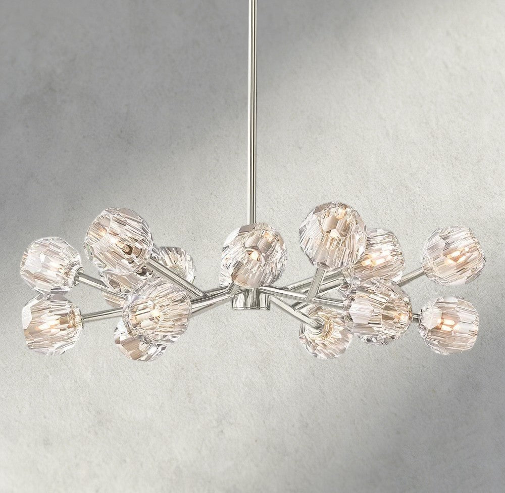 Boule De Cristal Round Chandelier 24", 36", 48", 60", 72"-Jecanoli