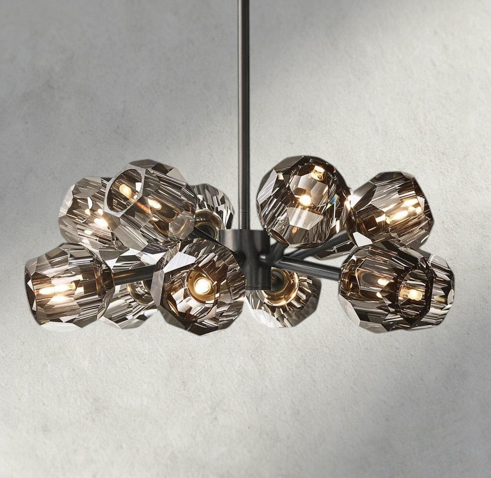 Boule De Cristal Round Chandelier 24", 36", 48", 60", 72"-Jecanoli