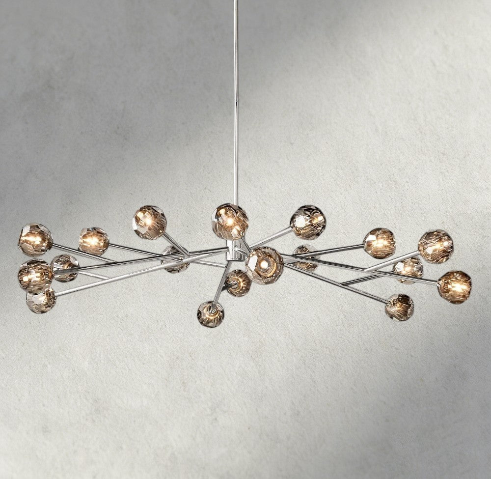 Boule De Cristal Round Chandelier 24", 36", 48", 60", 72"-Jecanoli