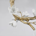 Brass Flower Branch Chandelier-Jecanoli