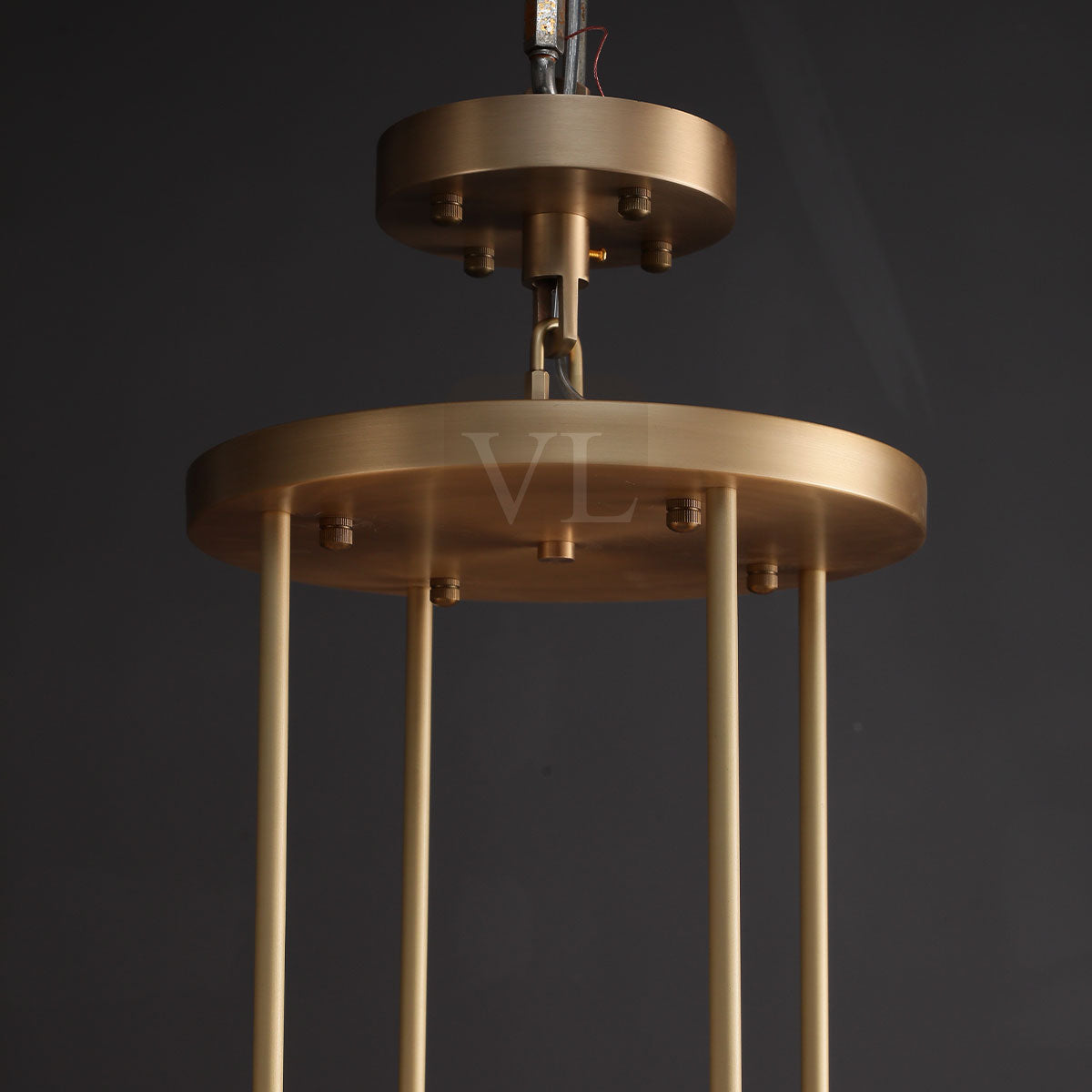Ravion Glass Round Chandelier
